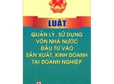 Quản lý, sử dụng vốn nhà nước đầu tư vào sản xuất, kinh doanh tại doanh nghiệp